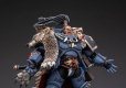 Warhammer 40k Action Figure 1/18 Space Wolves Ragnar Blackmane 13 cm