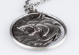 The Witcher Replica 1/1 Necklace Wolf Medallion