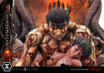 Berserk Ultimate Legacy Art Kentaro Miura Statue 1/4 Guts & Casca 72 cm