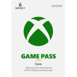 Microsoft Xbox Game Pass Core 6 Miesięcy Klucze