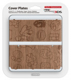 New 3DS Cover Plate Wooden N3DS