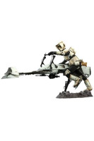 Star Wars The Mandalorian Action Figure 1/6 Scout Trooper & Speeder Bike 30 cm Hobby
