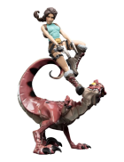 Tomb Raider Mini Epics Vinyl Figure Lara Croft & Raptor 24 cm Hobby