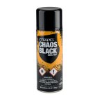 Farba Chaos Black Spray 400 ml, Hobby