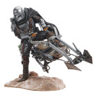 Star Wars: The Mandalorian Premier Collection 1/7 Din Djarin on Speeder Bike 23 cm Hobby