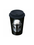 Kubek Star Wars The Mandalorian Small Plastic Double-Walled Coffee Tumbler 390ml Hobby