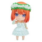 The Quintessential Quintuplets Nendoroid Action Figure Yotsuba Nakano: Wedding Dress Ver. 10 cm Hobby