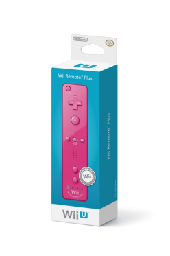 Kontroler Remote Plus różowy (z wbudowanym Wii Motion)