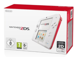 Konsola Nintendo 2DS - biało czerwona