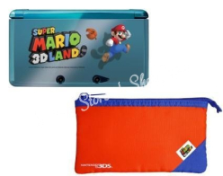 Protector and Pouch Set Super Mario 3D Land Nintendo 3DS