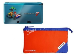 Protector and Pouch Set Mario Kart 7 Nintendo 3DS