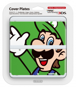 New 3DS Cover Plate Luigi