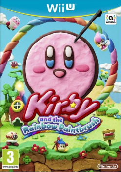 Kirby and Rainbow Paint Brush