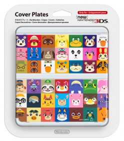 New 3DS Cover Plate Animal Crossing HHD