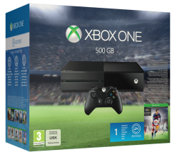 Konsola Xbox One 500GB + Fifa 16