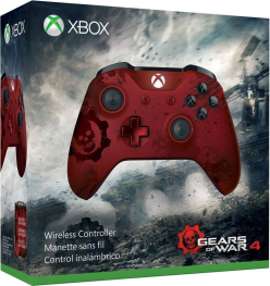 Bezprzewodowy kontroler do konsoli Xbox One Crimson Omen Gears of War