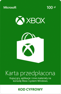 Karta Przedpłacona XBOX LIVE 100