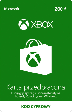 Karta Przedpłacona XBOX LIVE 200