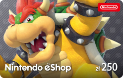 Kod doładowujący Nintendo eShop Card 250