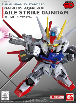 SD  EX STD 002 Aile Strike Gundam