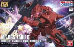 HG 1/144 MS-06S Char's Zaku II Gundam