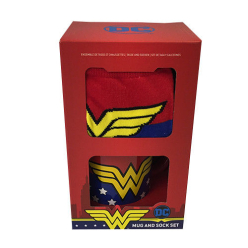 Zestaw kubek i skarpety Wonder Woman