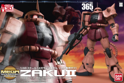 MSM 1/48 ZAKU II CHAR AZNABLES CUSTOM
