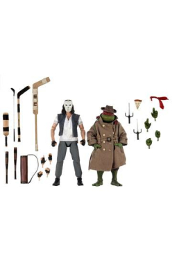 Teenage Mutant Ninja Turtles Action Figure 2-Pack Casey Jones & Raphael in Disguise 18 cm