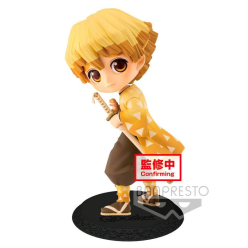 Demon Slayer Kimetsu no Yaiba Q Posket Mini Figure Zenitsu Agatsuma Ver. B 14 cm
