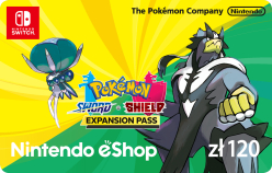 Przepustka na Rozszerzenia Pokémon Sword i Pokémon Shield Przepustka na Rozszerzenia Pokémon Sword i Pokémon Shield