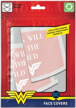 Wonder Woman maseczka ochronna 2-pak Save the World