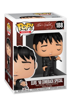 Elvis Presley POP! Rocks Vinyl Figure Elvis - '68 Comeback Special 9 cm