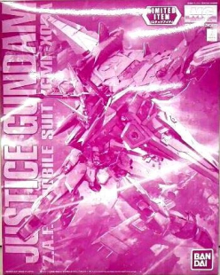 MG 1/100 JUSTICE GUNDAM [CLEAR COLOR]