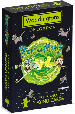 Karty do gry WADDINGTONS NO. 1 Rick & Morty