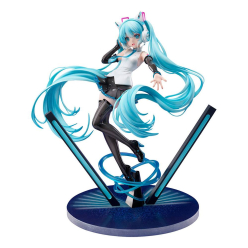 Vocaloid Statua PVC 1/7 Miku Hatsune Cat Ear Headphone Ver. 25 cm