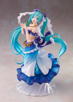 Vocaloid PVC Princess AMP Statua Hatsune Miku Mermaid Ver. 18 cm