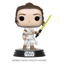 Star Wars Episode IX POP! Rey with Yellow Saber 9 cm