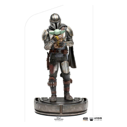 Star Wars The Mandalorian 1/10 Mandalorian and Grogu 22 cm