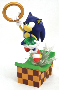 Sonic Gallery Diorama PVC Sonic 23 cm