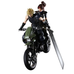 Final Fantasy VII Remake Play Arts Kai Jessie, Cloud & Bike