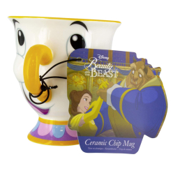 Kubek Disney Piękna i Bestia Chip 3D