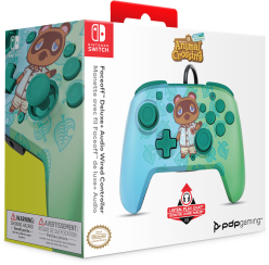 PDP Pad przewodowy FACEOFF Delux+ Audio ANIMAL CROSSING