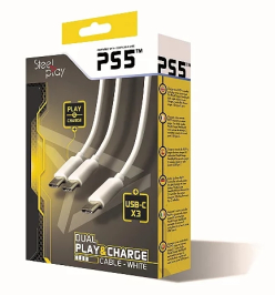Kabel dual Play&Charge biały