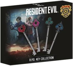 Resident Evil 2 Replica 1/1 R.P.D Key Collection
