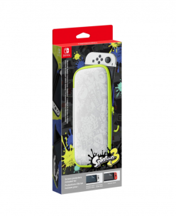 Carrying Case & Screen Protector OLED Splatoon 3 Edition