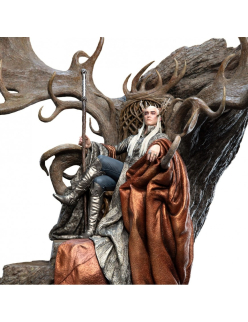 The Hobbit Trilogy Thranduil on Throne Premium Statue 100 cm
