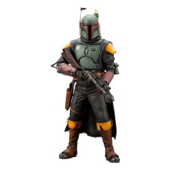 Star Wars: The Book of Boba Fett ARTFX+ PVC Statue 1/10 Boba Fett White Armor Ver. 18 cm