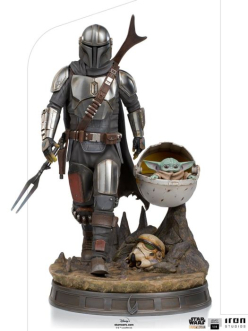 Star Wars:The Mandalorian and The Child 57 cm 1/4 Scale Legacy Statue