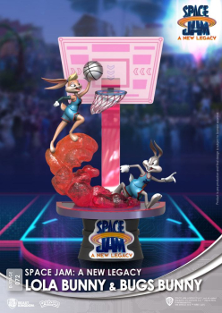 Space Jam: A New Legacy D-Stage PVC Diorama Bugs Bunny & Lebron James New Version 15 cm