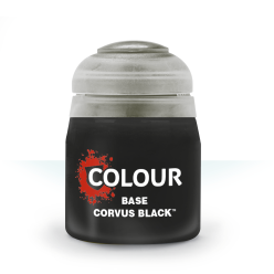 Farba Citadel Base Corvus Black 12 ml